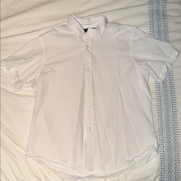 Polo Ralph Lauren Other - Ralph Lauren Polo Men's White Linen Button-Down Shirt Size XXL